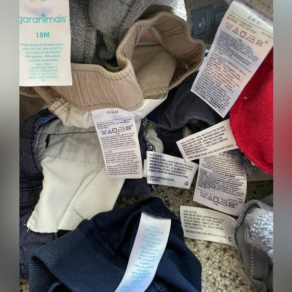 Lot of 8 Boys Shorts, Size 12-18 mo - Picture 2 of 2